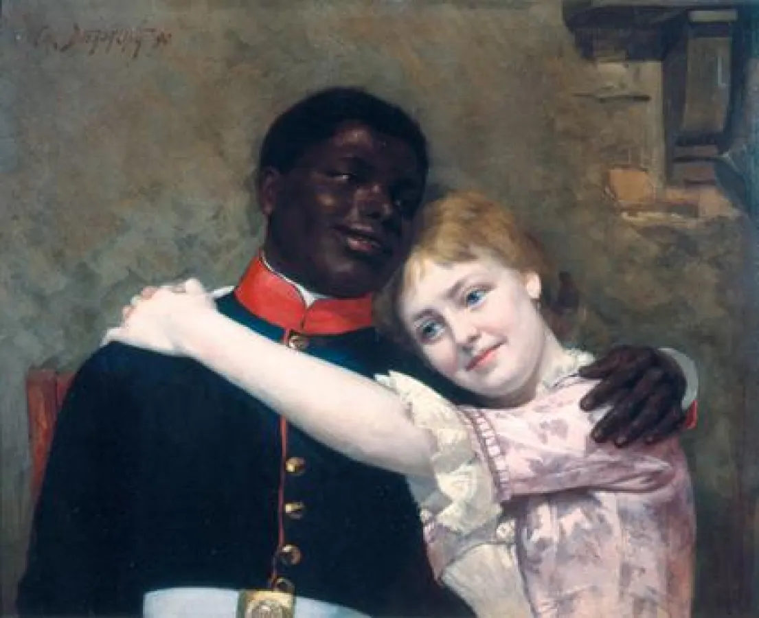 Emil Doerstling, Preußisches Liebesglück, 1890, Deutsches Historisches Museum, Berlin