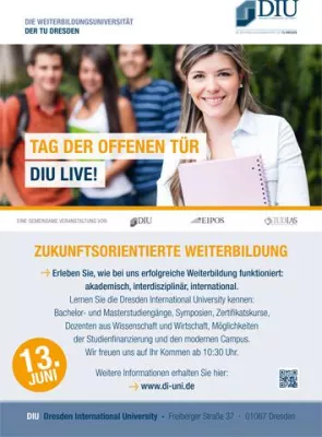 Einladung zum 'Tag der offenen Tür' Bild: Einladung zum 'Tag der offenen Tür'