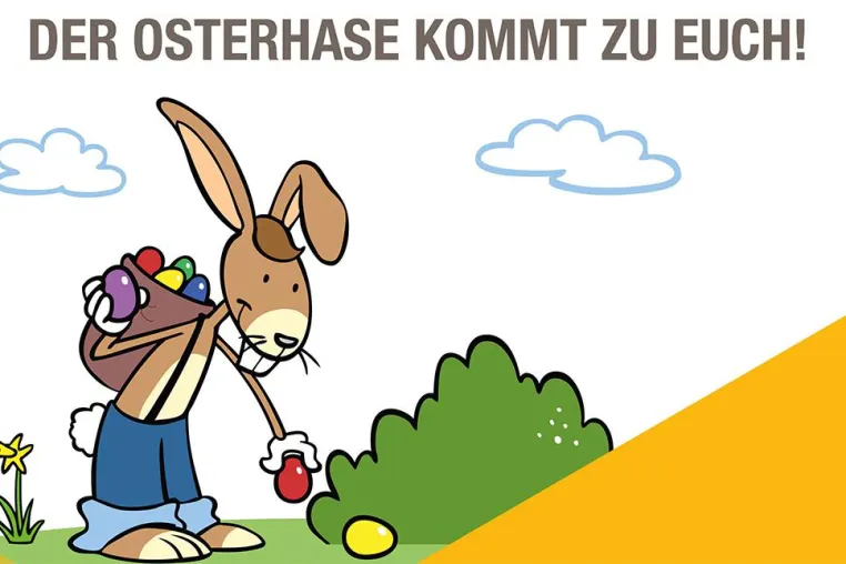 Ostereier-Suche mit den Mietern von GCP Bild: Ostereier-Suche mit den Mietern von GCP