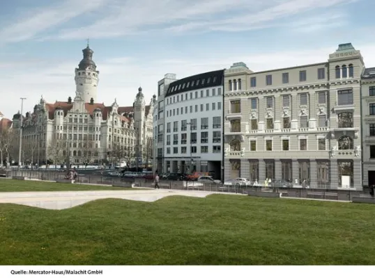 Bild: Eine neue Art zu arbeiten: Netzwerk-Büros für Medienunternehmen im Leipziger MERCATOR-HAUS