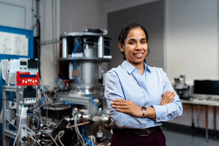 Bild: Die Messung eines einzelnen magnetischen Moments. Neue Quanten-Professur in Dresden gestartet