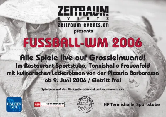 Bild: Ein Stück Fussball-WM in Frauenfeld (CH)