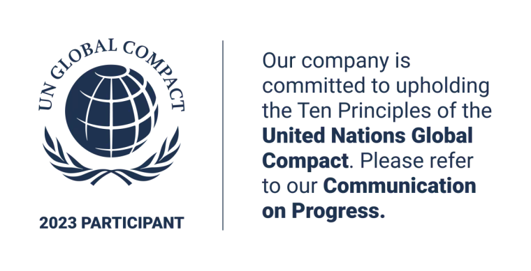 Bild: Düsseldorfer Kanzlei Bergers Partner reicht UN Global Compact CoP in New York ein