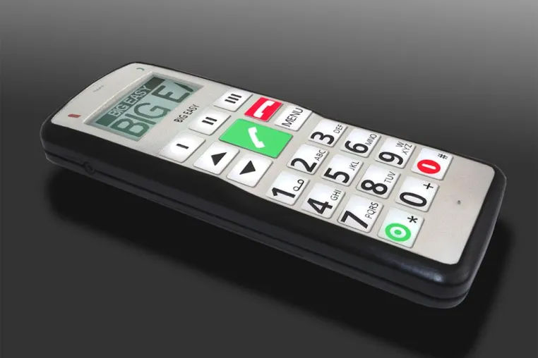 Bild: Neues deutsches Seniorenhandy BIG EASY 2 ® im ?"universal-design?"
