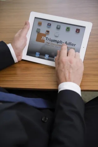 Bild: CeBIT 2014: TA Triumph-Adler zeigt mobile Arbeitsmodelle made in Germany