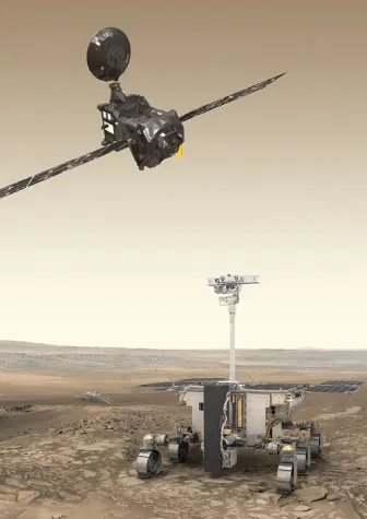 Telespazio VEGA Deutschland unterstützt die Mission ExoMars 2020 Bild: Telespazio VEGA Deutschland unterstützt die Mission ExoMars 2020