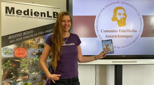 Bild: MedienLB erhält Comenius Awards für interaktive und digitale Lernmedien