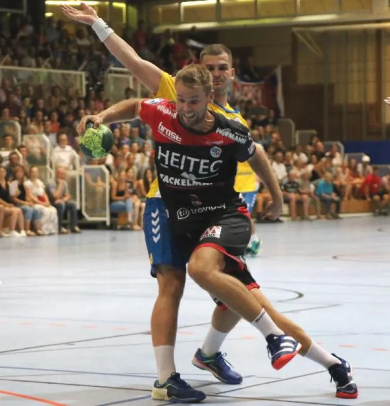 (Foto: HJKrieg, Erlangen) - das war ein Handball-Spektakel: HC Erlangen gegen KS Kielce