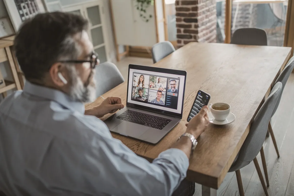 Mit der Cloud-Telefonie von Loogisch sind Videokonferenzen ganz leicht umsetzbar.