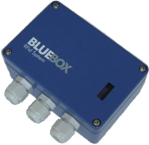 Bild: iDTRONIC stellt das neue Bluebox UHF RFID Lese/Schreibgerät vor