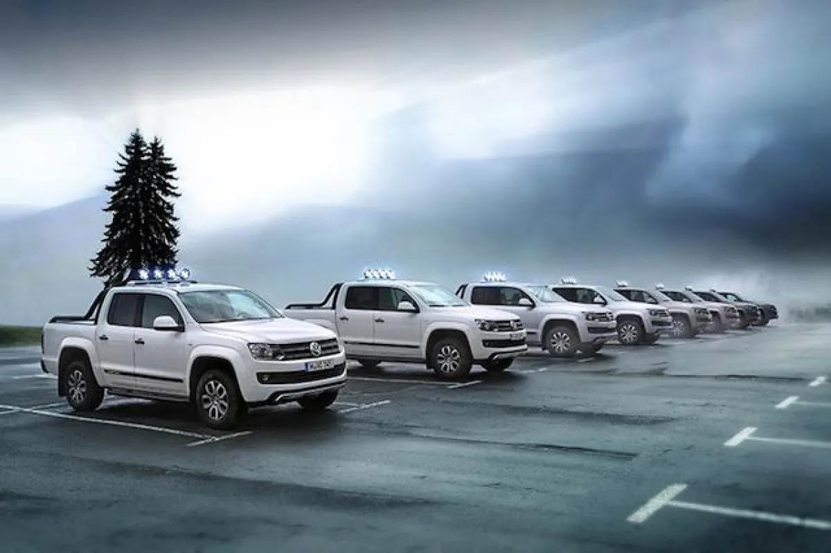 Pure Perfection und Volkswagen Nutzfahrzeuge am Mont Blanc