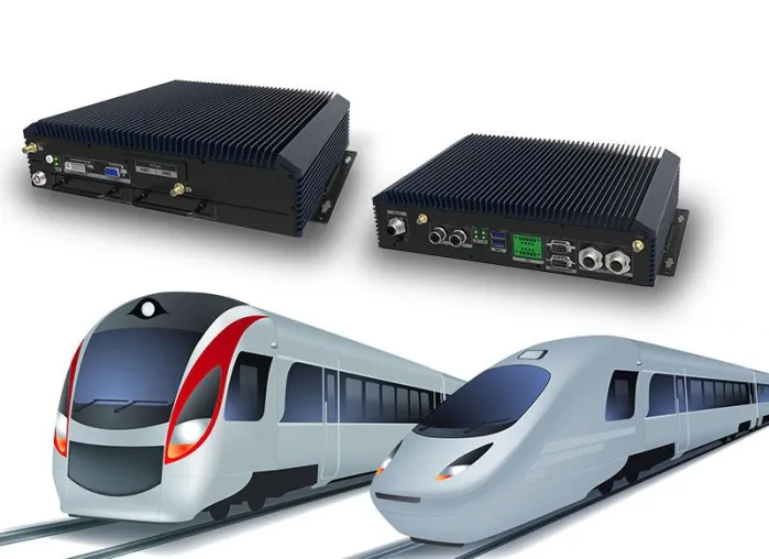 Bild: Wartungsarmer Embedded PC für den Bahnbetrieb