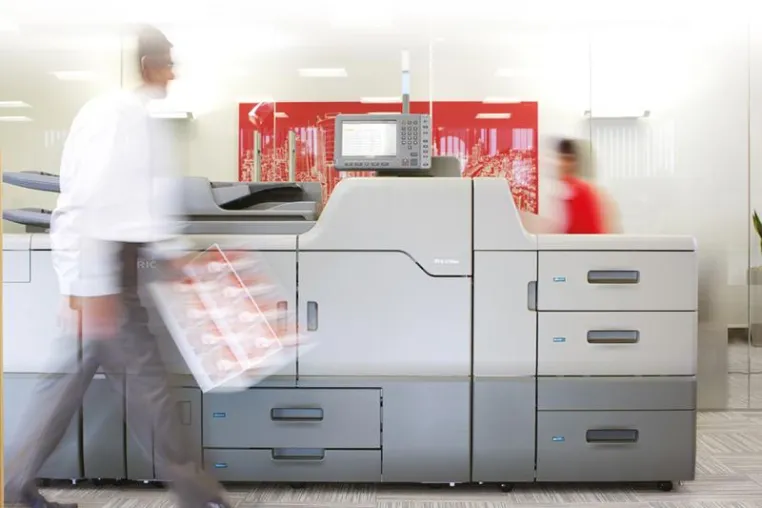 Bild: Variabler Datendruck im Fokus