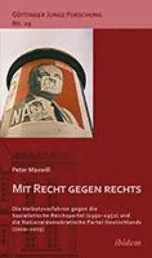 Neuerscheinung: "Mit Recht gegen rechts" Bild: Neuerscheinung: "Mit Recht gegen rechts"