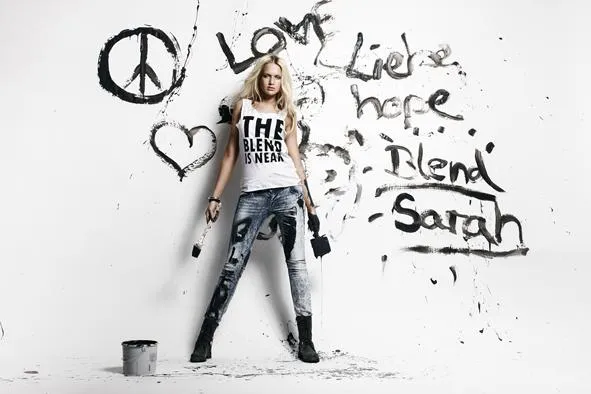 Bild: Blend zu Gast in der Model-WG / ProSieben