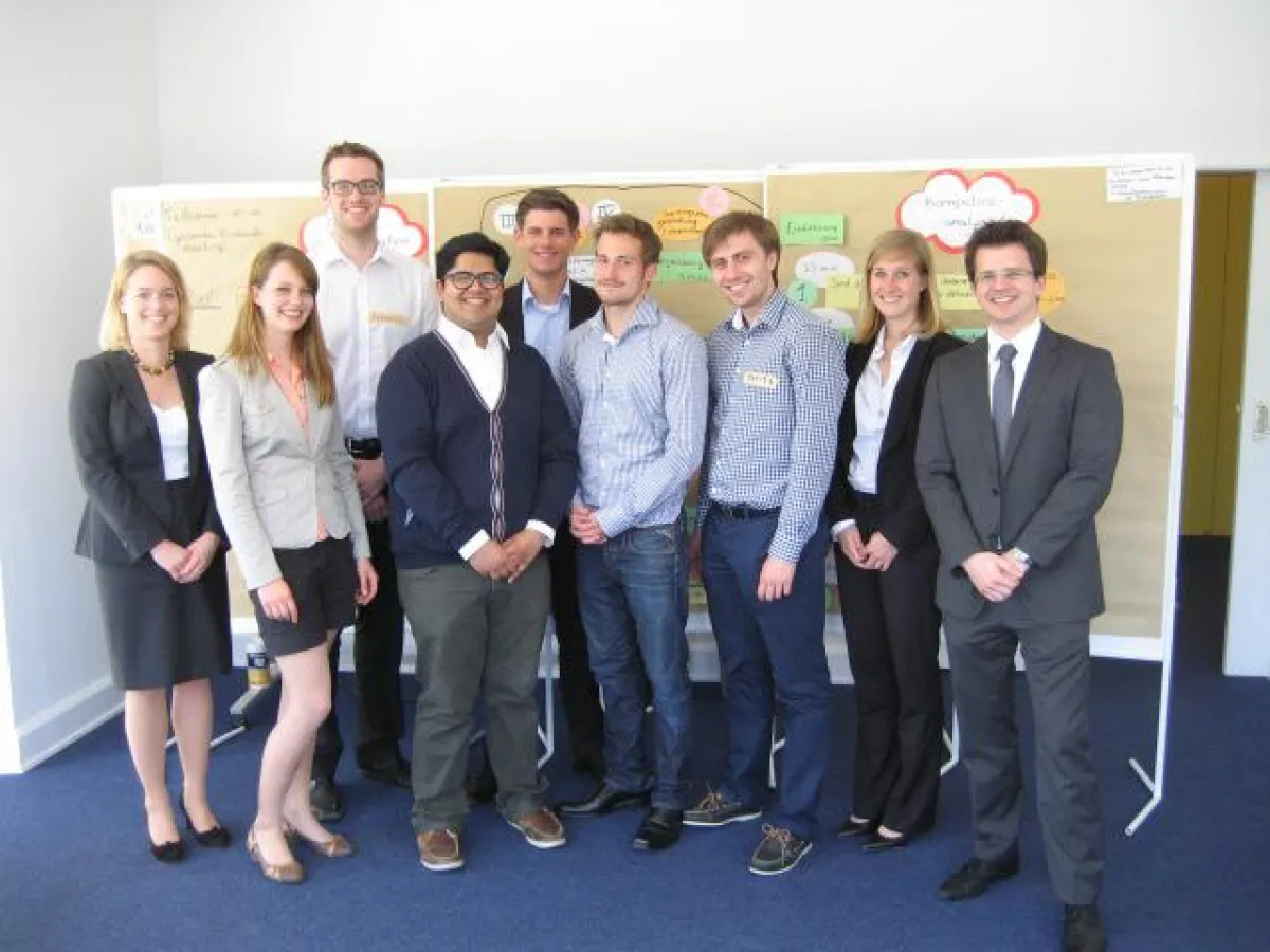 Gute Stimmung bei den Teilnehmern des Workshops