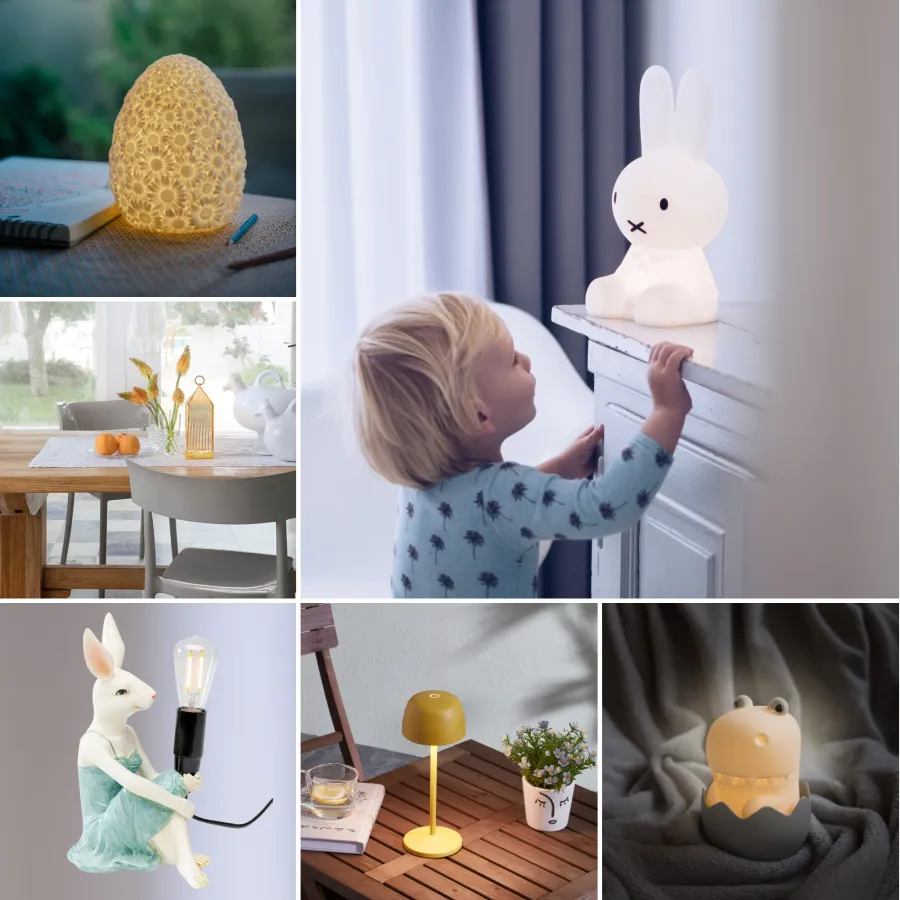 Lichtideen zum Osterfest  (© Lampenwelt.de)