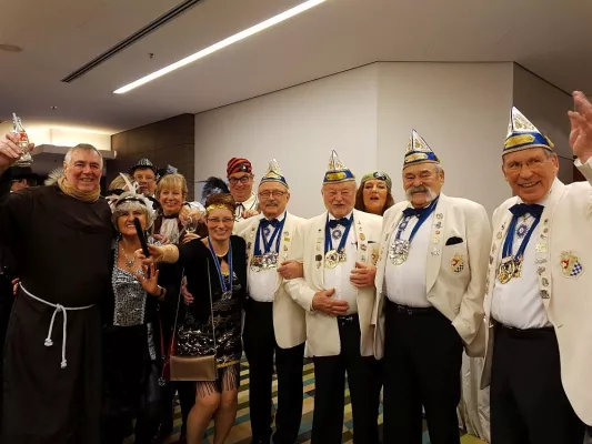 TC Weckhoven feierte beim Funkenjubiläum mit Bild: TC Weckhoven feierte beim Funkenjubiläum mit