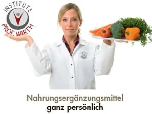 Bild: Institut Prof. Wirth bietet „persönliche Nahrungsergänzung“