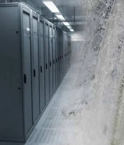 Katastrophenfall Vorsorge im Serverraum und Rechenzentrum Bild: Katastrophenfall Vorsorge im Serverraum und Rechenzentrum