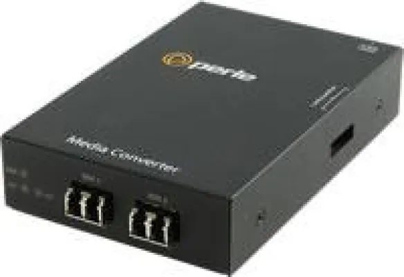 Bild: Perle erweitert Gigabit Multimode zu Single Mode LWL Medienkonverter Reihe