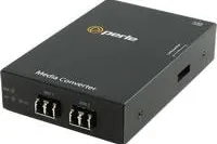 Bild: Perle erweitert Gigabit Multimode zu Single Mode LWL Medienkonverter Reihe