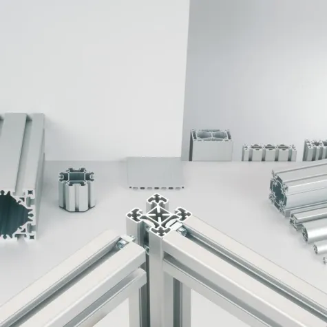 BLOCAN® Alu-Profilsysteme – das Montagesystem ohne Bearbeitung Bild: BLOCAN® Alu-Profilsysteme – das Montagesystem ohne Bearbeitung