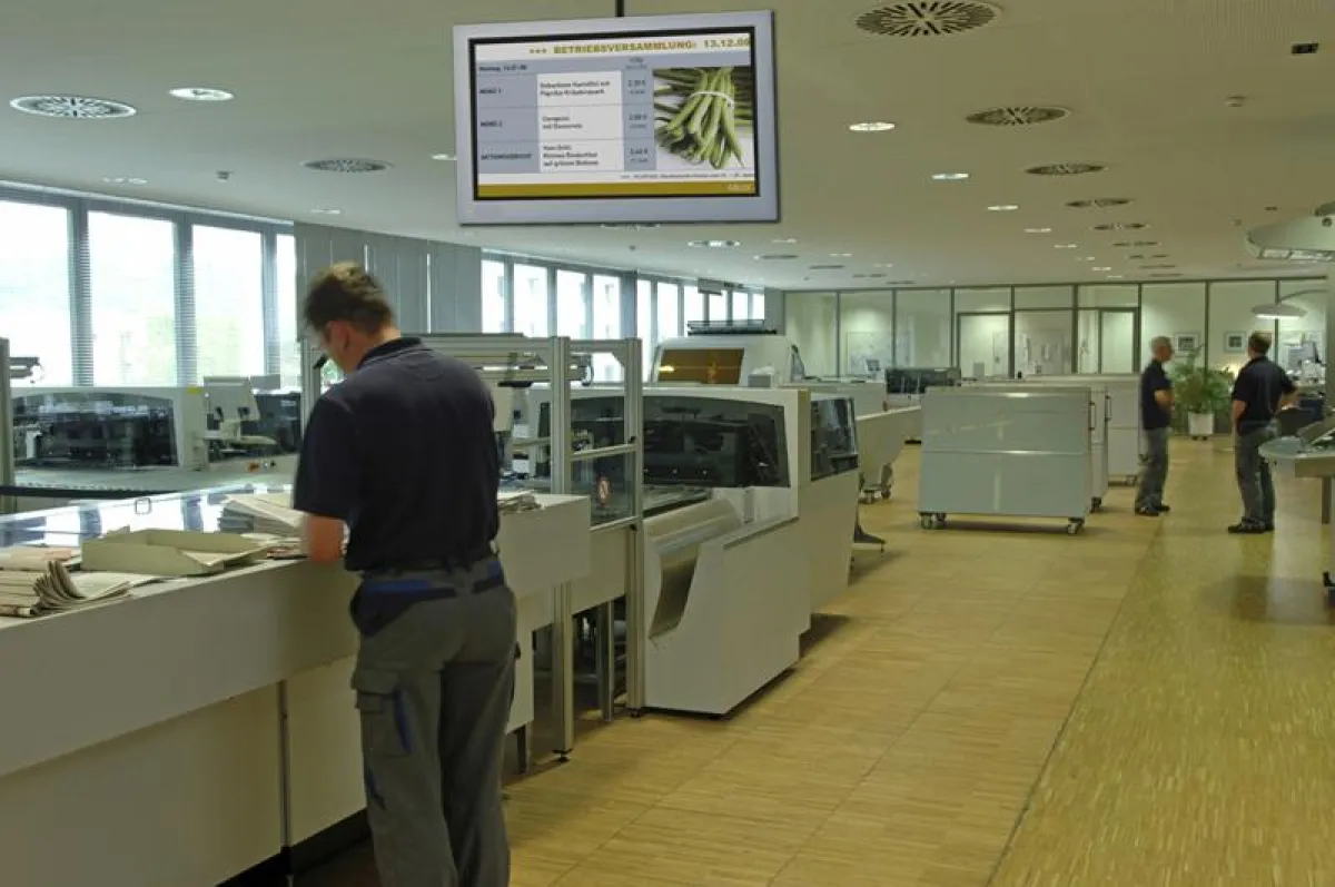 Optimierte Kommunikation: Digital Signage-Lösungen ergänzen das Intranet