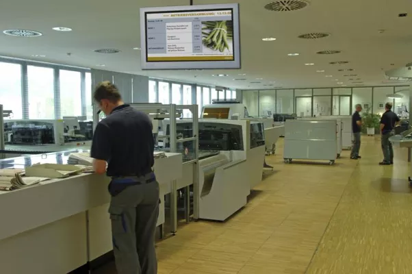 Bild: Digital Signage als Intranet-Alternative