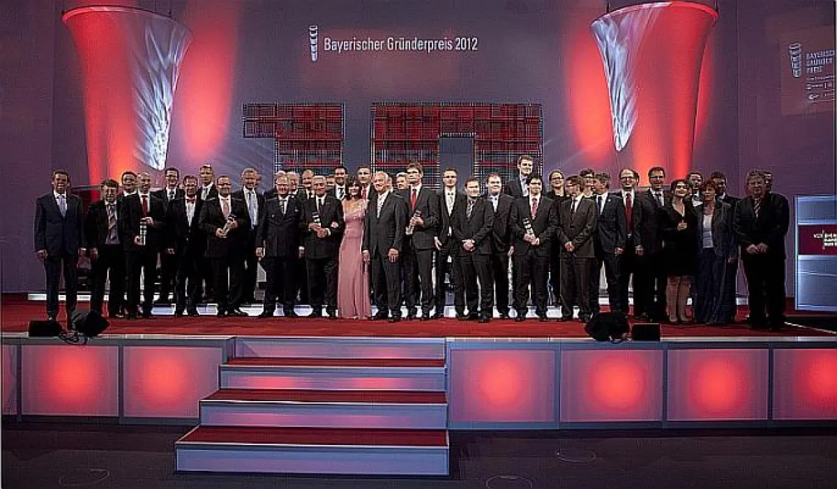 Verleihung Bayerischer Gründerpreis 3. Mai 2012