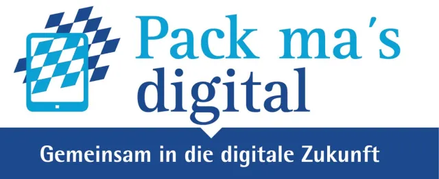 Bild: AmdoSoft unterstützt die Initiative „Pack ma’s digital“ der IHK München und Oberbayern