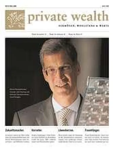 Bild: Private Wealth – ConText Johannes Molthan übersetzt Magazin für Opinion Leader ins Englische