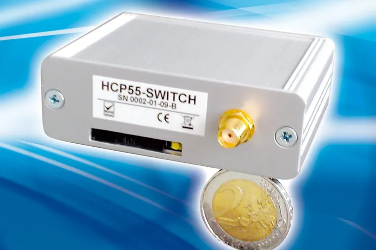 Bild: Steuern per SMS - das HCP-SWITCH macht es möglich