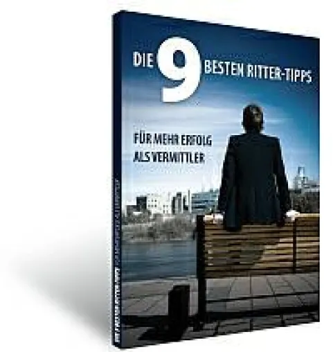 Bild: Gratis-Report für Versicherungsmakler und Finanzdienstleister "Die 9 besten Ritter-Tipps"
