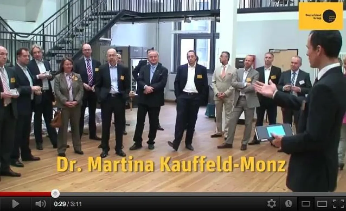 Dr. Martina Kauffeld-Monz im Interview bei der DeutschlandGroup
