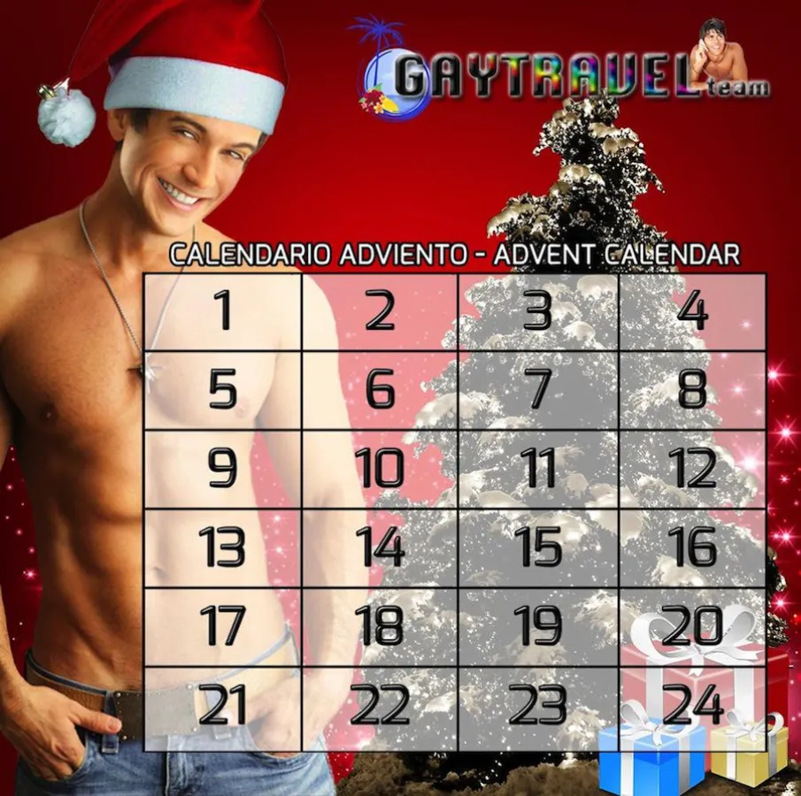 Der Adventskalender von GayTravelTeam auf Facebook