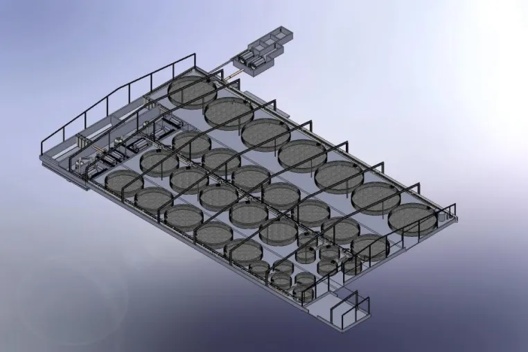 Bild: Fischtechnik International Engineering nutzt Erdwärme für Fischzuchtanlage in der Schweiz