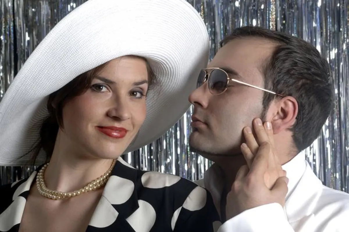 Anne Bredow als Fiorilla, Sebastian Campione als Selim, Foto von Saskia Pavek