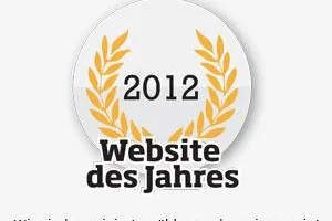 Bild: Website des Jahres 2012 – Wir sind nominiert und Sie können auch was gewinnen