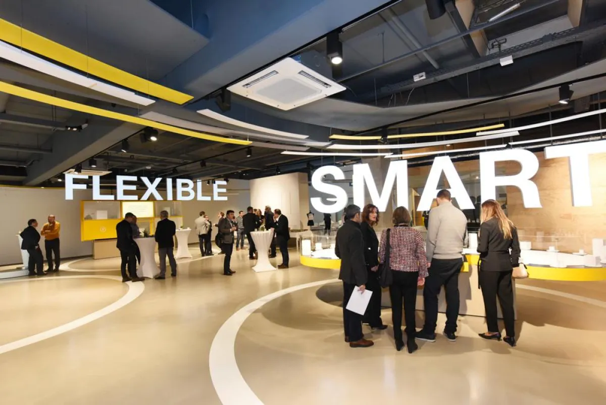 Im Imagination Center demonstriert Dematic live Technologien aus der Intralogistik. (Foto: Dematic)