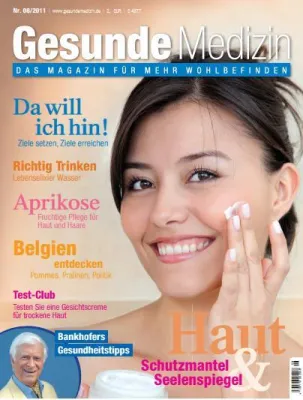 Schutzmantel und Seelenspiegel – Die Haut in der August-Ausgabe von Gesunde Medizin Bild: Schutzmantel und Seelenspiegel – Die Haut in der August-Ausgabe von Gesunde Medizin