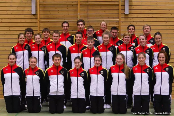 Bild: Deutsche Nationalmannschaft Rhönradturnen 2018 nominiert