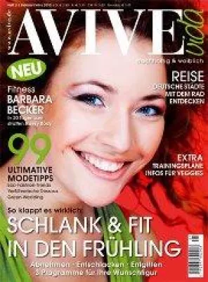 Die Frauenzeitschrift AVIVE vida erweitert ihren Fankreis über facebook und twitter Bild: Die Frauenzeitschrift AVIVE vida erweitert ihren Fankreis über facebook und twitter