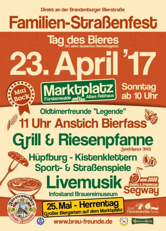 Einladung zum Bierfest