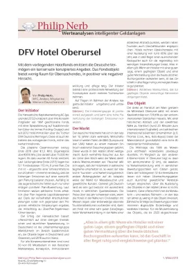 Bild: Immac Holding - Philip Nerb veröffentlicht eine Werteanalyse zum Hotelfonds Oberursel