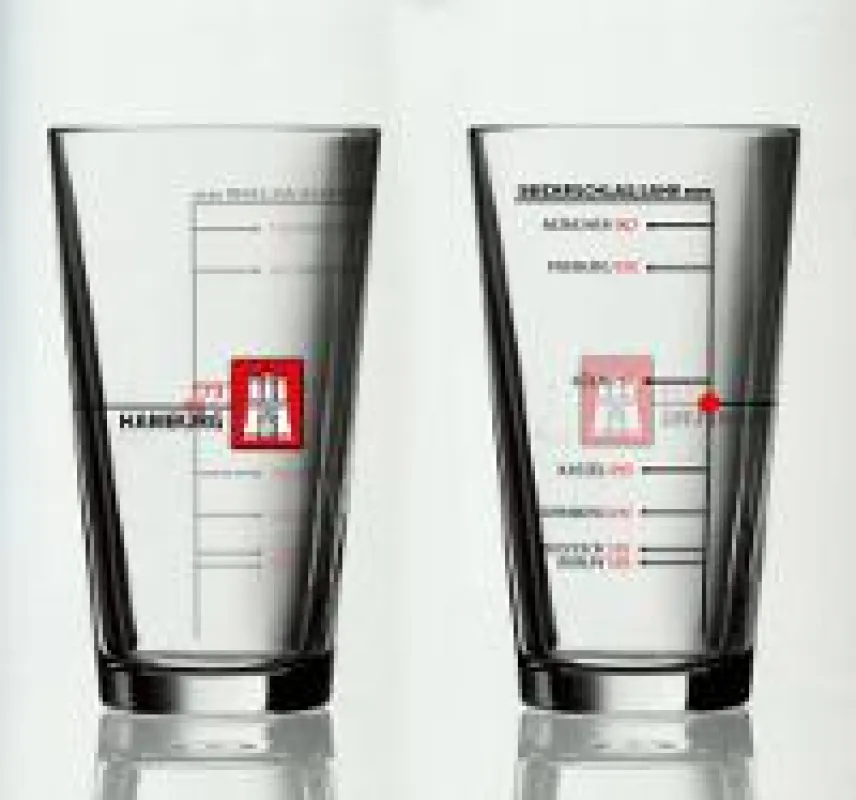 Pegelglas von BFGF