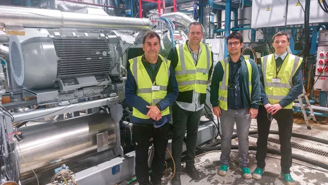 Bild: Wärme aus Oberflächengewässern im Forschungsprojekt AQVA-HEAT III: Fraunhofer IEG integriert Wärmepumpe