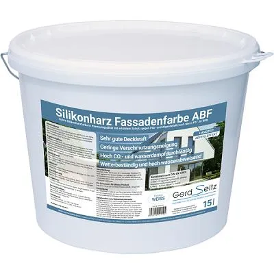 Seitz Silikonharz-Fassadenfarbe ABF - die echte Silikonharzfarbe in Premiumqualität! Bild: Seitz Silikonharz-Fassadenfarbe ABF - die echte Silikonharzfarbe in Premiumqualität!