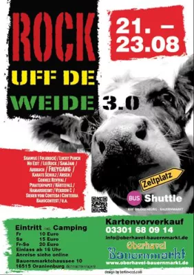 Bild: 3. Rockfestival auf dem Oberhavel Bauernmarkt