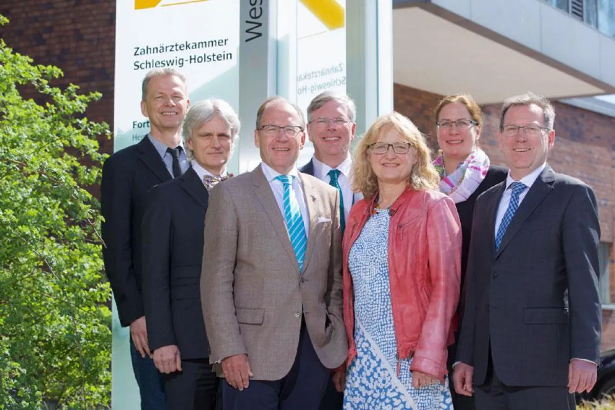 Der Vorstand der Zahnärztekammer Schl.-Holst. für die Legislaturperiode 2018-2023 | Foto: Wohlfromm